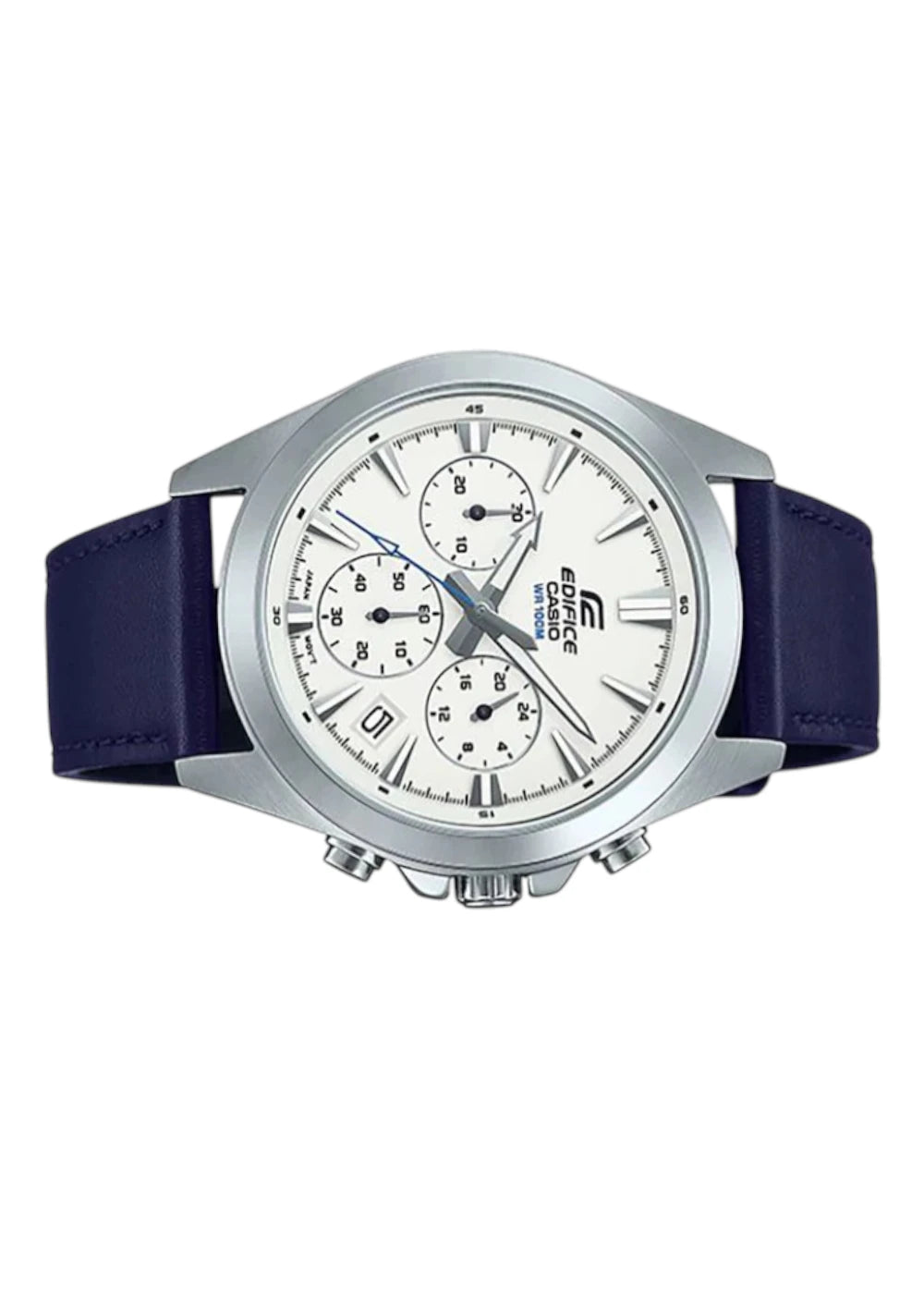 Casio Edifice Chronograph Analog White Dial Men EFV-630L-7AVUDF