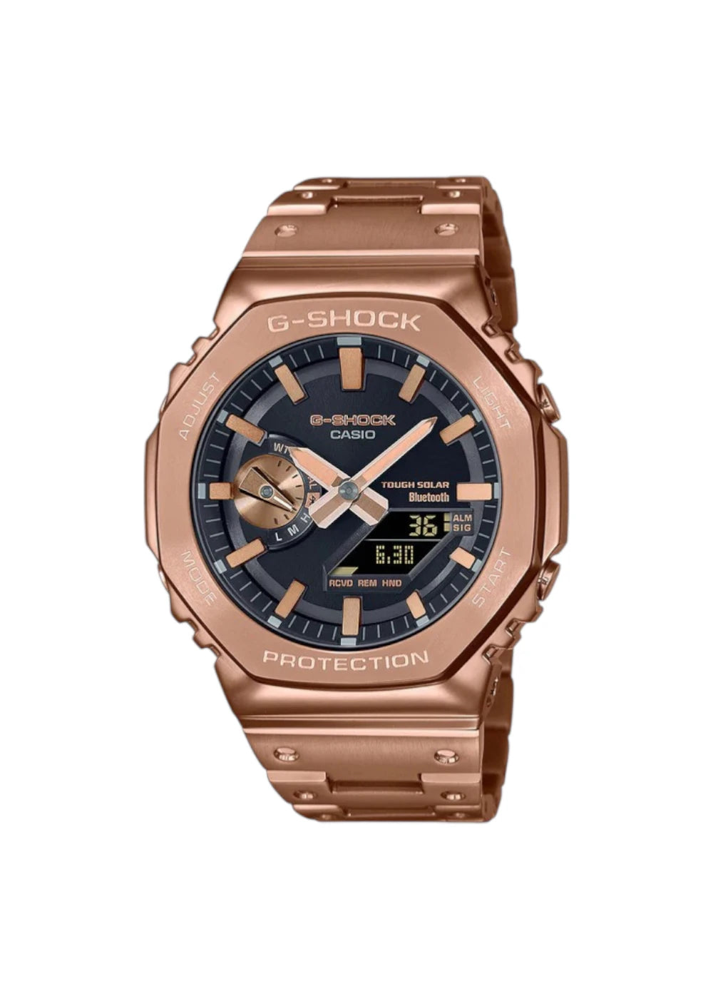 Casio G-Shock Men's Analog Digital Tough Solar Watch GM-B2100GD-5ADR