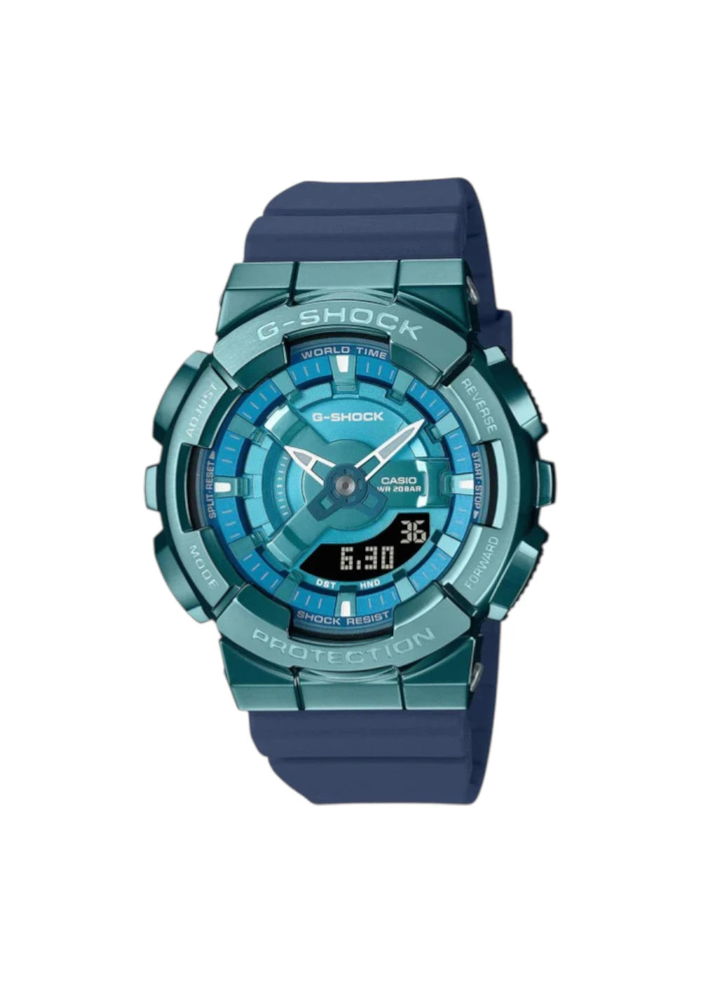 Casio G-Shock Analog-Digital Blue Dial Women GM-S110LB-2ADR