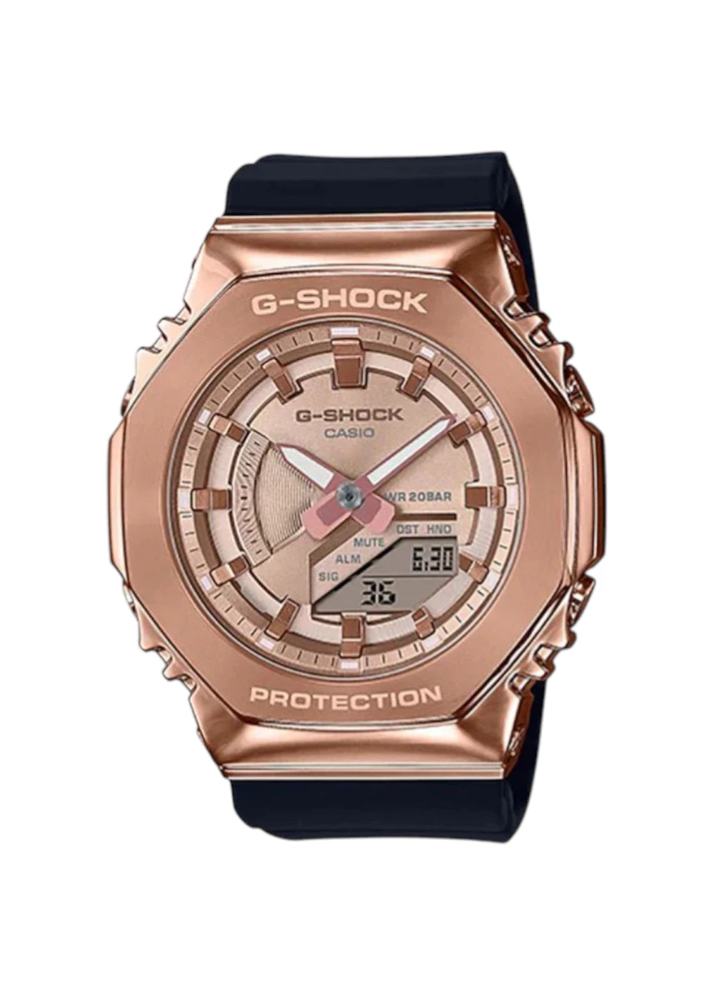 Casio G-Shock Ladies Analog-Digital Watch GM-S2100PG-1A4DR