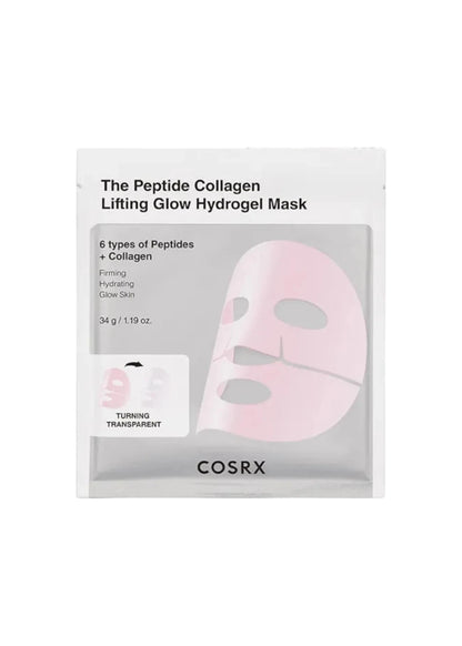 Cosrx The Peptide Collagen Lifting Glow Hydrogel Mask (1 Sheet)