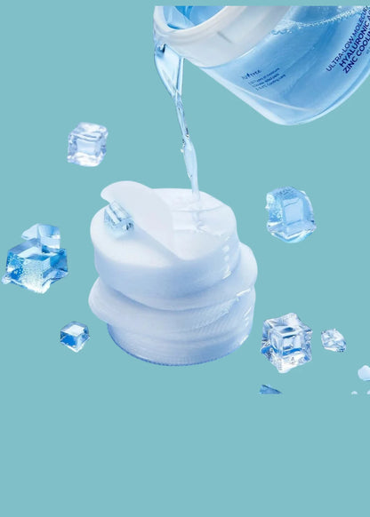 Isntree Ultra-Low Molecular Hyaluronic Acid Zinc Cooling Pad (60 Pads)