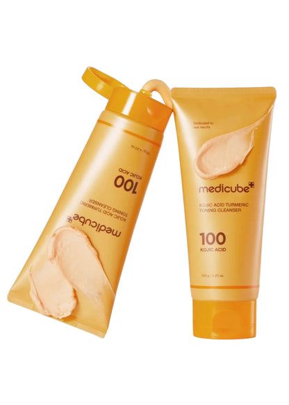 Medicube Kojic Acid Turmeric Toning Cleanser 120g