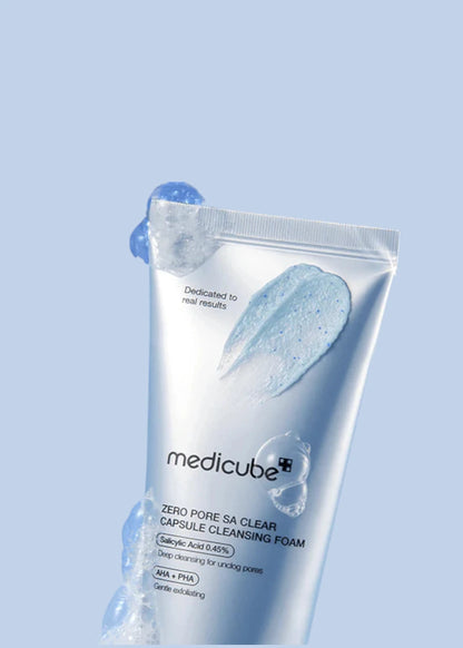 Medicube Zero Pore SA Clear Capsule Cleansing Foam 120g