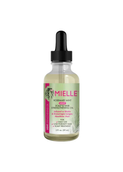 Mielle Organics Rosemary Mint LIGHT Scalp & Hair Strengthening Oil 59ml