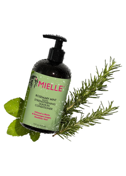 Mielle Rosemary Mint Strengthening Leave-In Conditioner 355ml