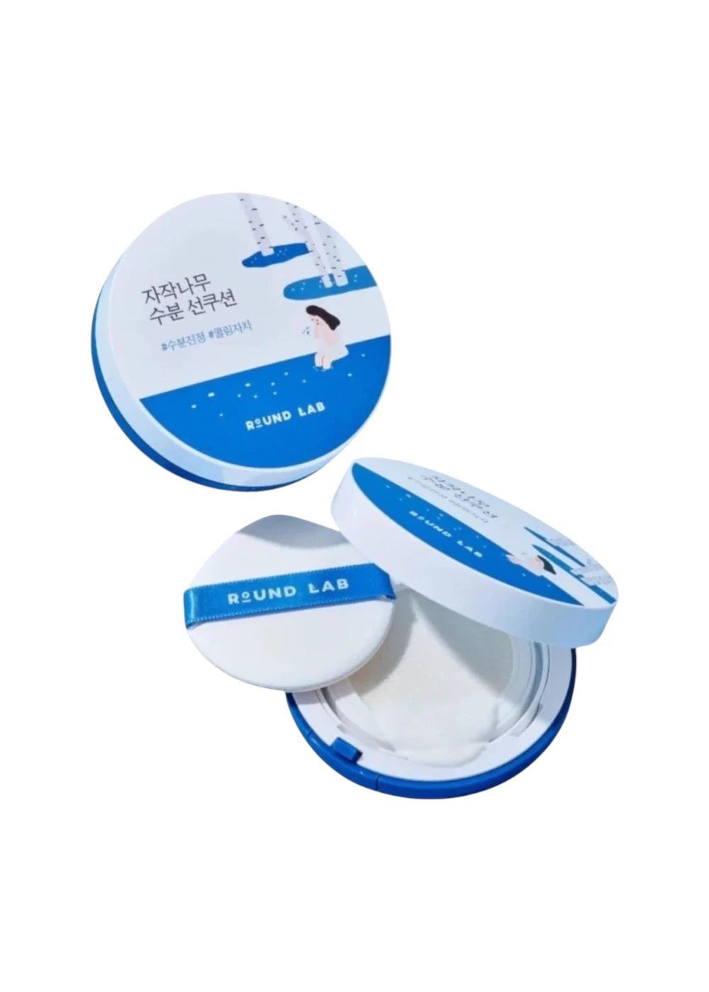 Round Lab Birch Juice Moisturizing Sun Cushion 15g