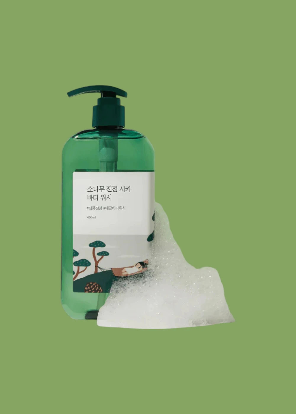 Round Lab Pine Tree Soothing Cica Body Wash 400ml