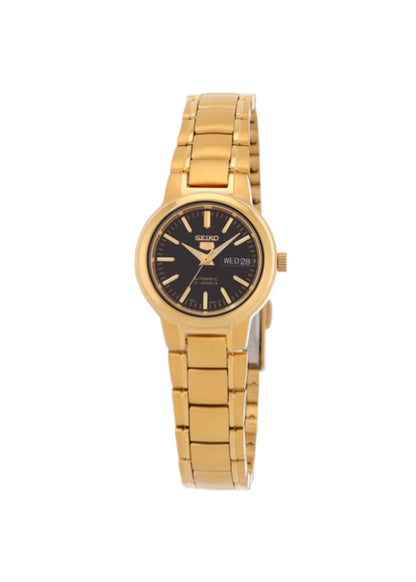 Seiko SYME48K1 Series 5 Automatic Black Dial Ladies Watch