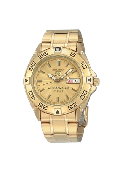 Seiko 5 SNZB26J1 Sports Automatic Gold Dial Men's Watch