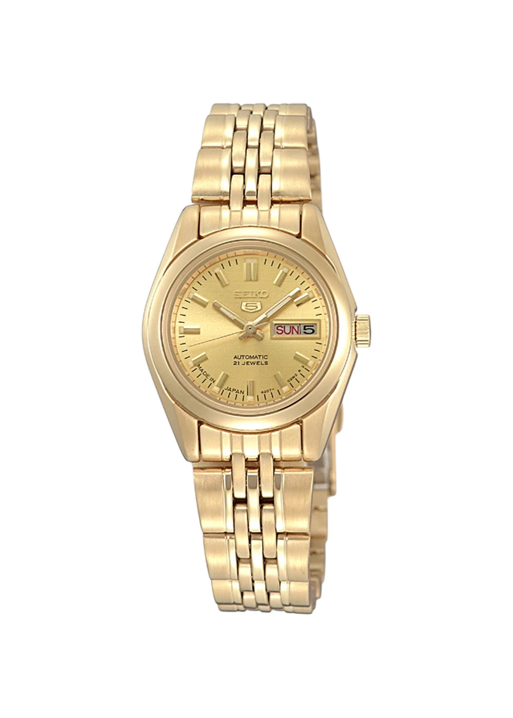 Seiko 5 SYMA38K1 Watch Automatic Ladies Watch Day-Date