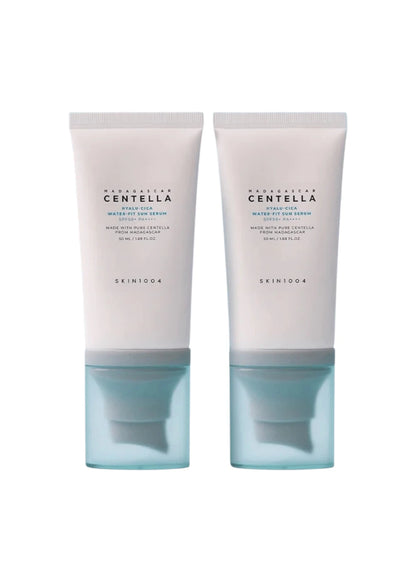 SKIN1004 Madagascar Centella Hyalu-Cica Water-Fit Sun Serum 50ml (Twin Pack)