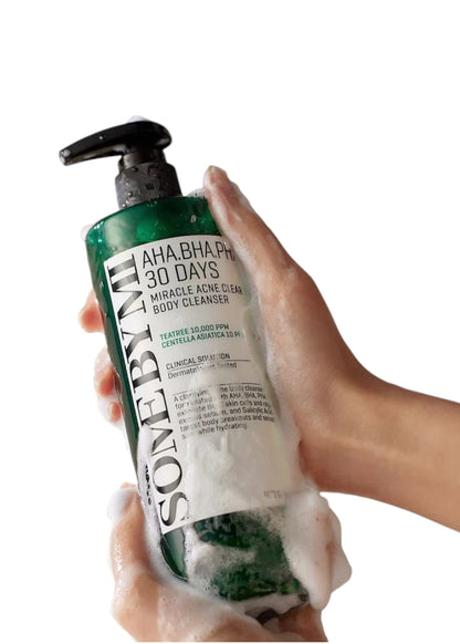 Somebymi AHA.BHA.PHA 30 Days Miracle Acne Clear Body Cleanser 400g