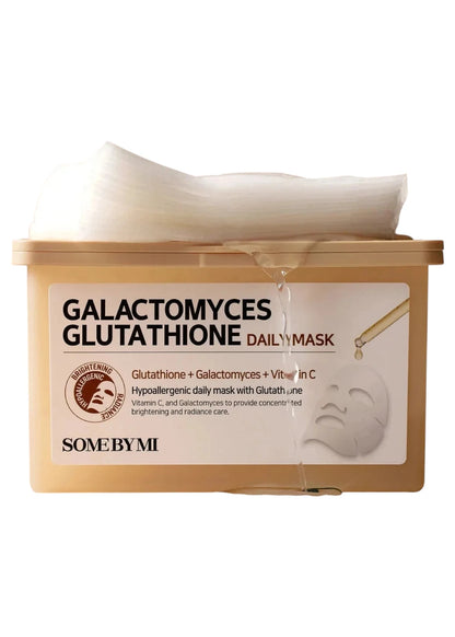 Somebymi Galactomyces Glutathione Daily Mask (30 Sheets)