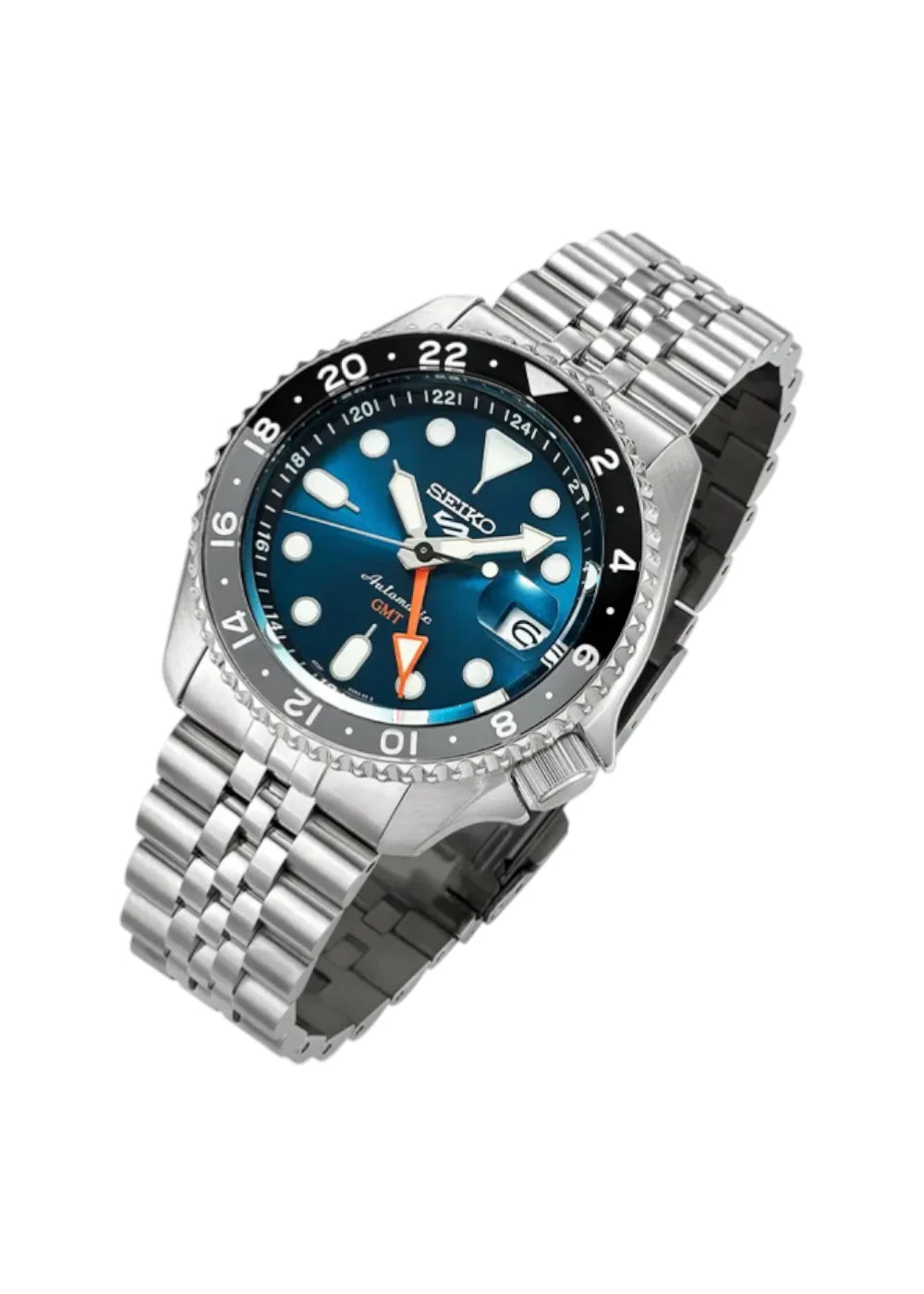 Seiko 5 Sports SSK045K1 Racer's Heritage "Velocity Blue" Car Special Edition Watch