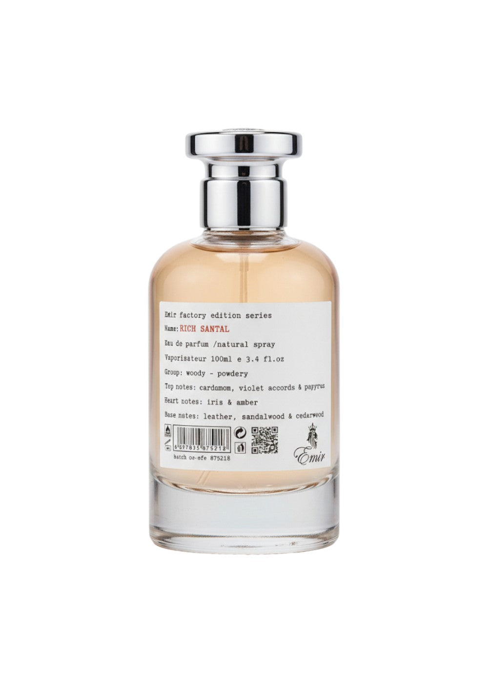 PARIS CORNER EMIR WARM LEATHER 100ML