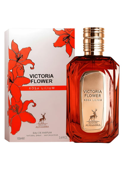 MAISON AL HAMBRA VICTORIA FLOWER ROSE LILILUM 100ML
